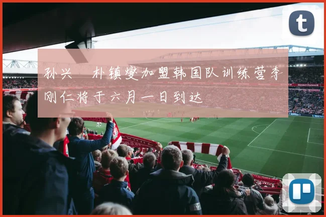 孙兴慜朴镇燮加盟韩国队训练营李刚仁将于六月一日到达