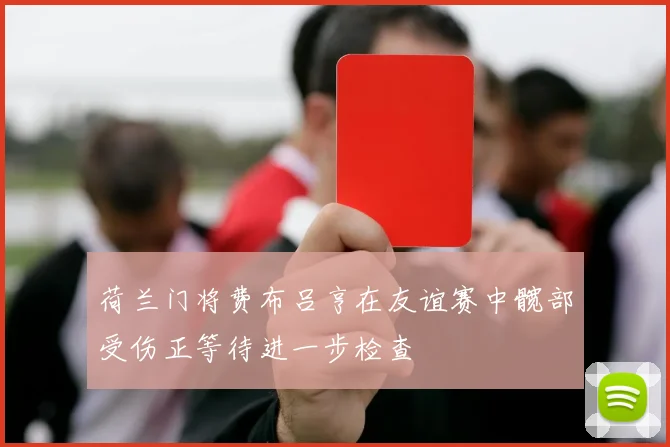 荷兰门将费布吕亨在友谊赛中髋部受伤正等待进一步检查